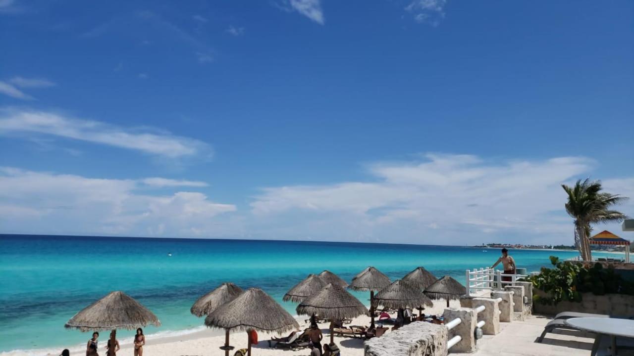 Preciosos Estudio Vista Al Mar O Jardin Cancún Exterior foto