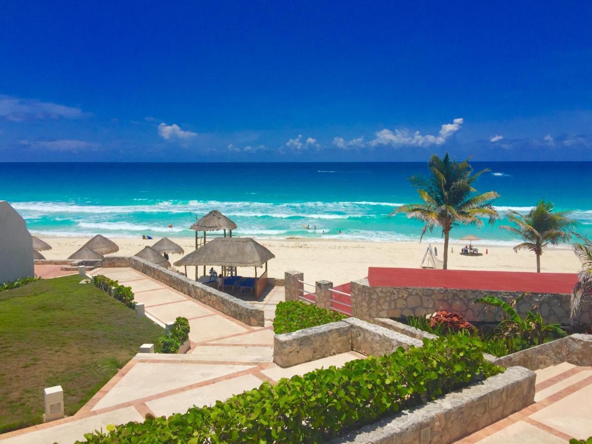 Preciosos Estudio Vista Al Mar O Jardin Cancún Exterior foto