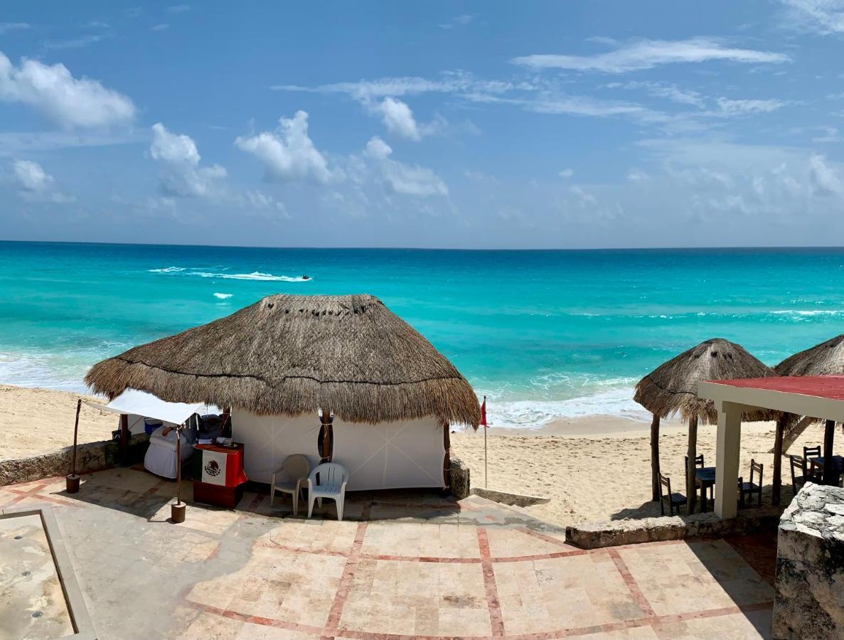 Preciosos Estudio Vista Al Mar O Jardin Cancún Exterior foto