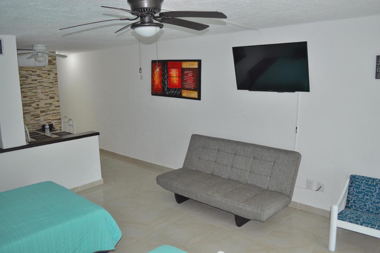 Preciosos Estudio Vista Al Mar O Jardin Cancún Exterior foto