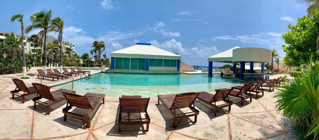 Preciosos Estudio Vista Al Mar O Jardin Cancún Exterior foto