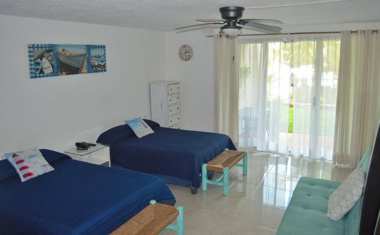 Preciosos Estudio Vista Al Mar O Jardin Cancún Exterior foto